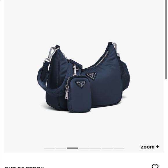 navy authentic prada bag - Picture 3 of 8